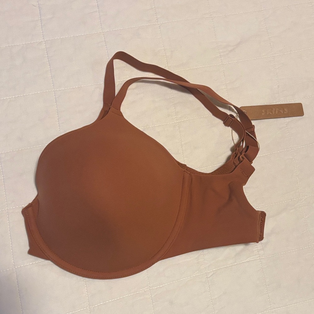 SKIMS Bronze Fits Everybody T-Shirt Demi Bra 32 H